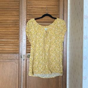 Old Navy Women Yellow Top